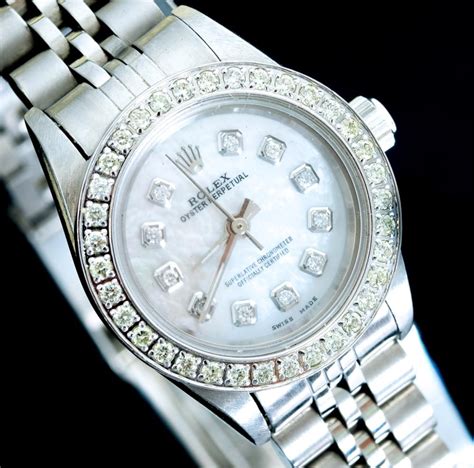 rolex oyster perpetual datejust 116244 diamond watch|Rolex Oyster Perpetual diamond bezel.